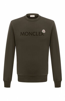 Moncler: Хлопковый свитшот 