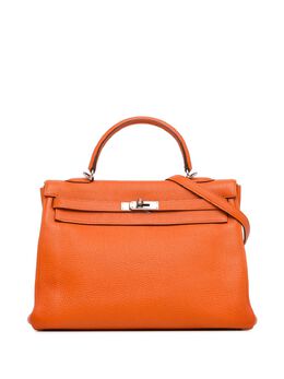 Hermès Pre-Owned: Оранжевая сумка 