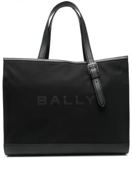 Bally: Чёрная сумка-шоппер 