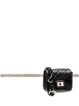 CHANEL Pre-Owned: Чёрная сумка 