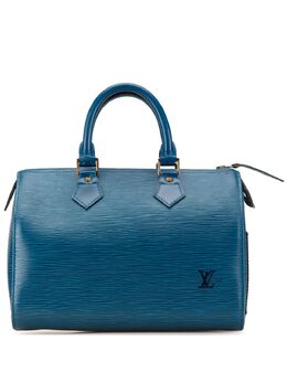 Louis Vuitton Pre-Owned: Голубая сумка 