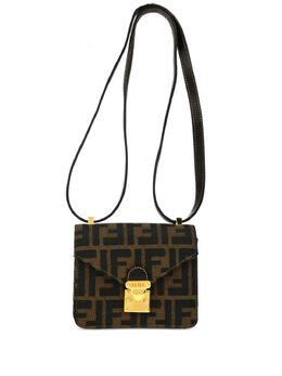 Fendi Pre-Owned: Коричневая сумка 