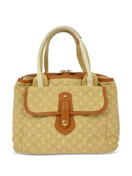 Louis Vuitton Pre-Owned: Бежевая сумка-шоппер 