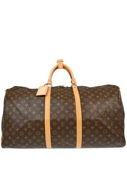 Louis Vuitton Pre-Owned: Коричневая сумка 