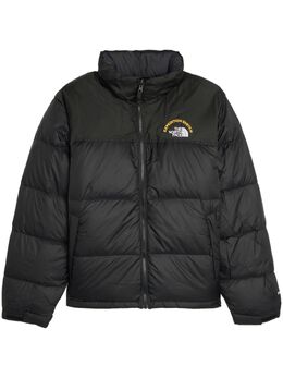 The North Face: Куртка  Logo с принтом