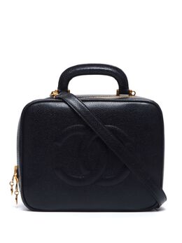 CHANEL Pre-Owned: Чёрная сумка 