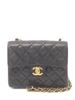 CHANEL Pre-Owned: Чёрная сумка 