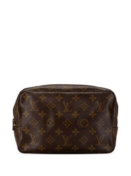 Louis Vuitton Pre-Owned: Коричневый клатч 