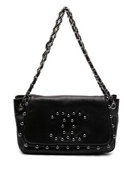 CHANEL Pre-Owned: Чёрная сумка через плечо 