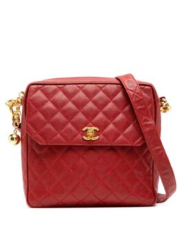 CHANEL Pre-Owned: Яркая сумка через плечо 