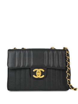 CHANEL Pre-Owned: Чёрная сумка 