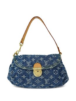 Louis Vuitton Pre-Owned: Голубая сумка 