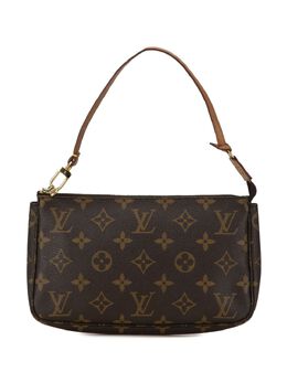 Louis Vuitton Pre-Owned: Коричневая сумка 