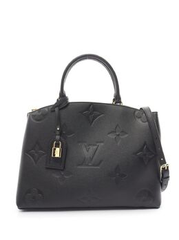 Louis Vuitton Pre-Owned: Чёрная сумка-шоппер 