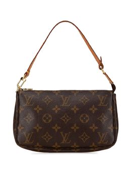 Louis Vuitton Pre-Owned: Коричневая сумка 