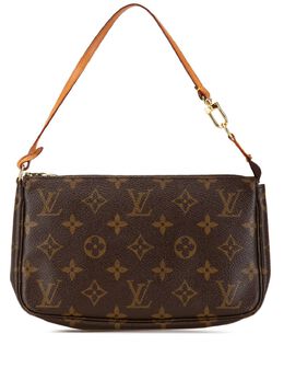 Louis Vuitton Pre-Owned: Коричневая сумка 