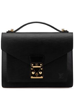 Louis Vuitton Pre-Owned: Чёрная сумка 