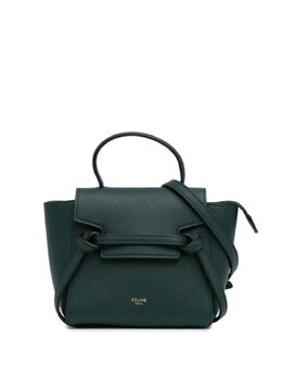 Céline Pre-Owned: Зелёная сумка 