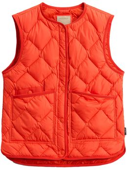 Woolrich: Оранжевый жилет 