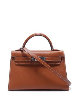 Hermès Pre-Owned: Коричневая сумка 