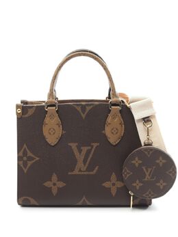 Louis Vuitton Pre-Owned: Коричневая сумка 