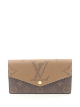 Louis Vuitton Pre-Owned: Коричневый кошелёк 