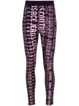 Versace Jeans Couture: Легинсы с принтом 