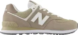 New Balance: Коричневые кроссовки  574