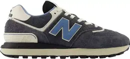 New Balance: Чёрные кроссовки  574