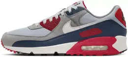 Nike: Серые кроссовки  Air Max 90