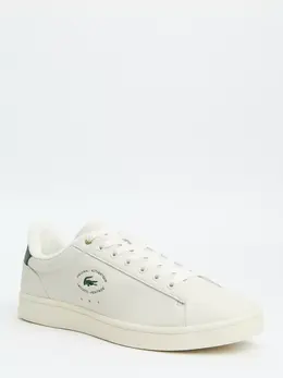 Lacoste: Белые кеды 