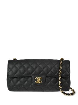 CHANEL Pre-Owned: Чёрная сумка 