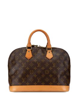 Louis Vuitton Pre-Owned: Коричневая сумка 