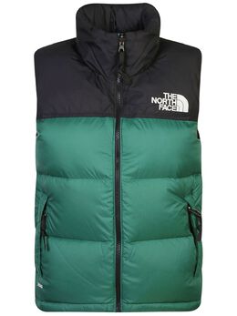 The North Face: Зелёный жилет  1996 Retro Nuptse