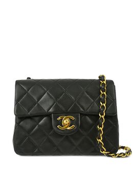 CHANEL Pre-Owned: Чёрная сумка 