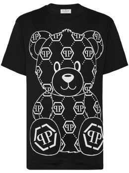 Philipp Plein: Футболка  Teddy Bear с принтом