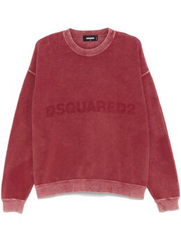 DSQUARED2: Красный свитшот 