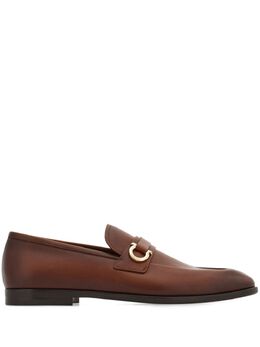 Ferragamo: Коричневые туфли  Gancini