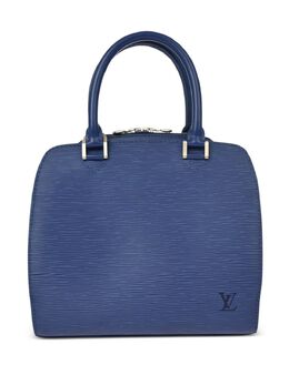 Louis Vuitton Pre-Owned: Голубая сумка 