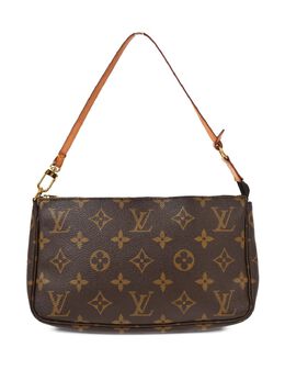 Louis Vuitton Pre-Owned: Коричневая сумка 