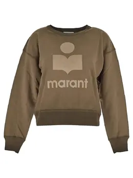 Isabel Marant Etoile: Хлопковый свитшот  Mobyli