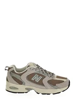 New Balance: Бежевые кроссовки  530