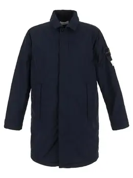 Stone Island: Голубая куртка 