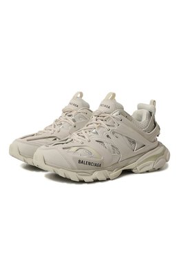 Balenciaga: Серые кроссовки  Track