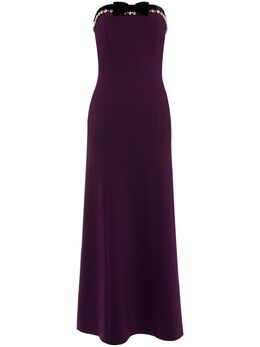 Jenny Packham: Фиолетовое платье 