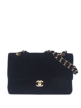 CHANEL Pre-Owned: Чёрная сумка 