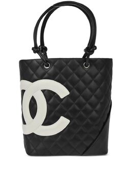 CHANEL Pre-Owned: Чёрная сумка 