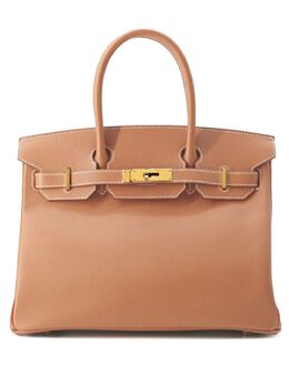 Hermès Pre-Owned: Коричневая сумка 