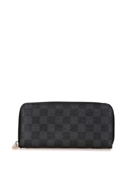 Louis Vuitton Pre-Owned: Чёрный кошелёк 