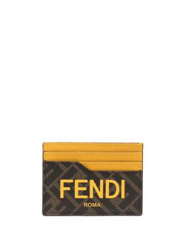 FENDI: Картхолдер  FF с принтом